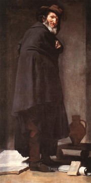 Diego Velazquez Painting - Menippus portrait Diego Velazquez